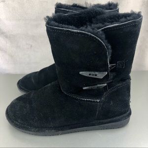Bearpaw Abigail Fashion Fur Boots women’s size 9